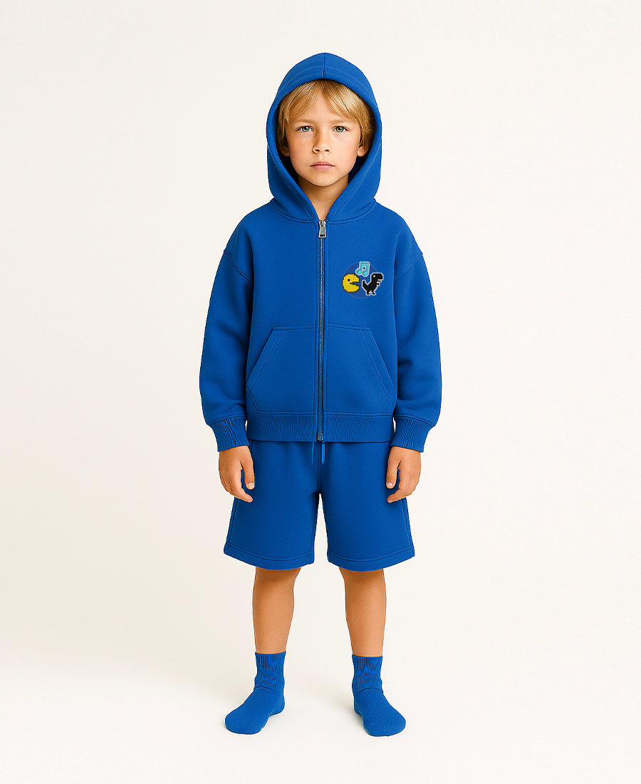 ZipUp Hoodie with Velcro