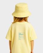 Light Yellow Organic Cotton Bucket Hat