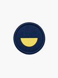 Blue Smiley Patch