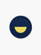 Blue Smiley Patch