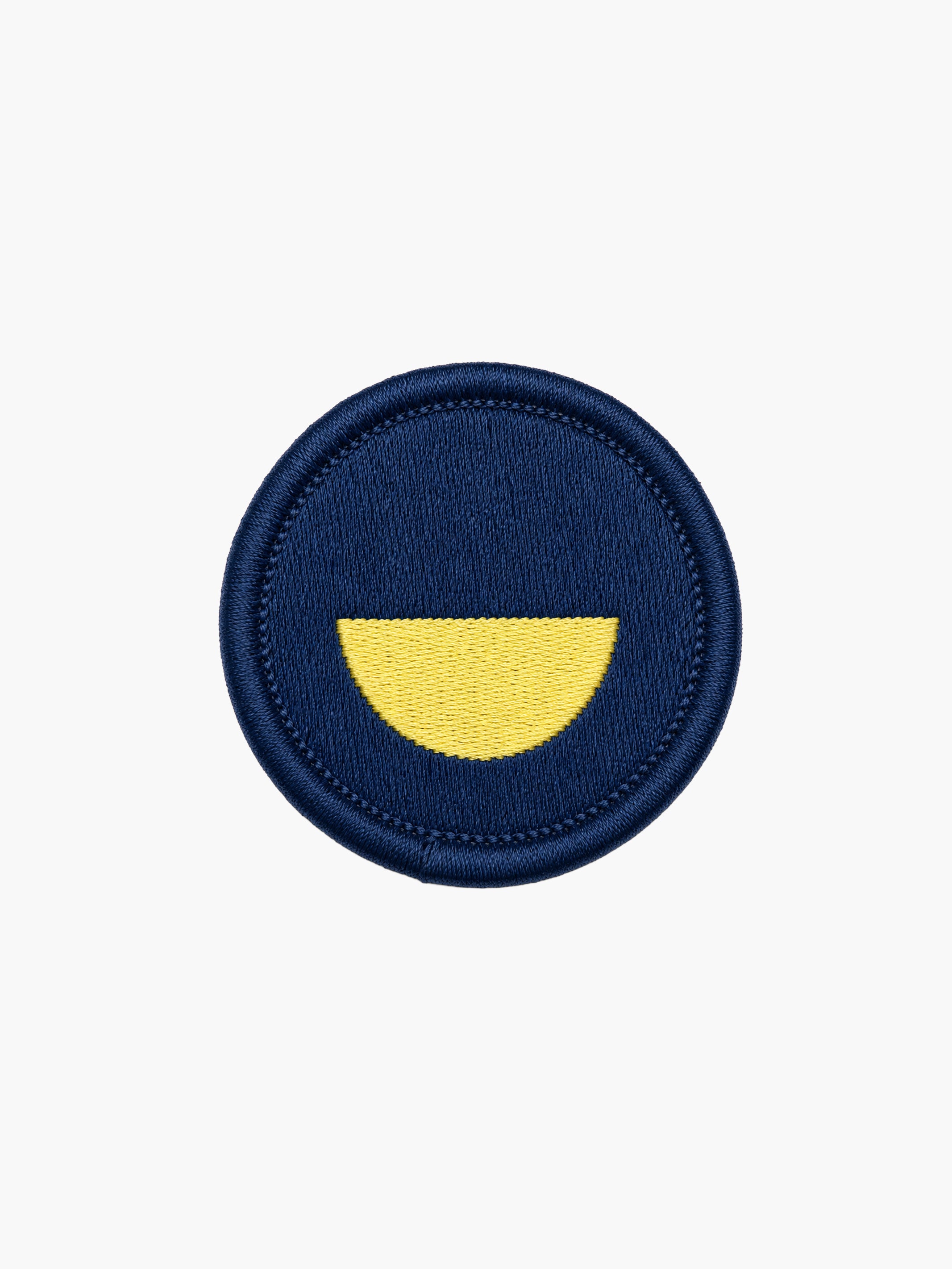 Blue Smiley Patch