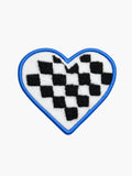 Checkered Heart Patch