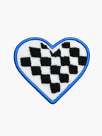 Checkered Heart Patch