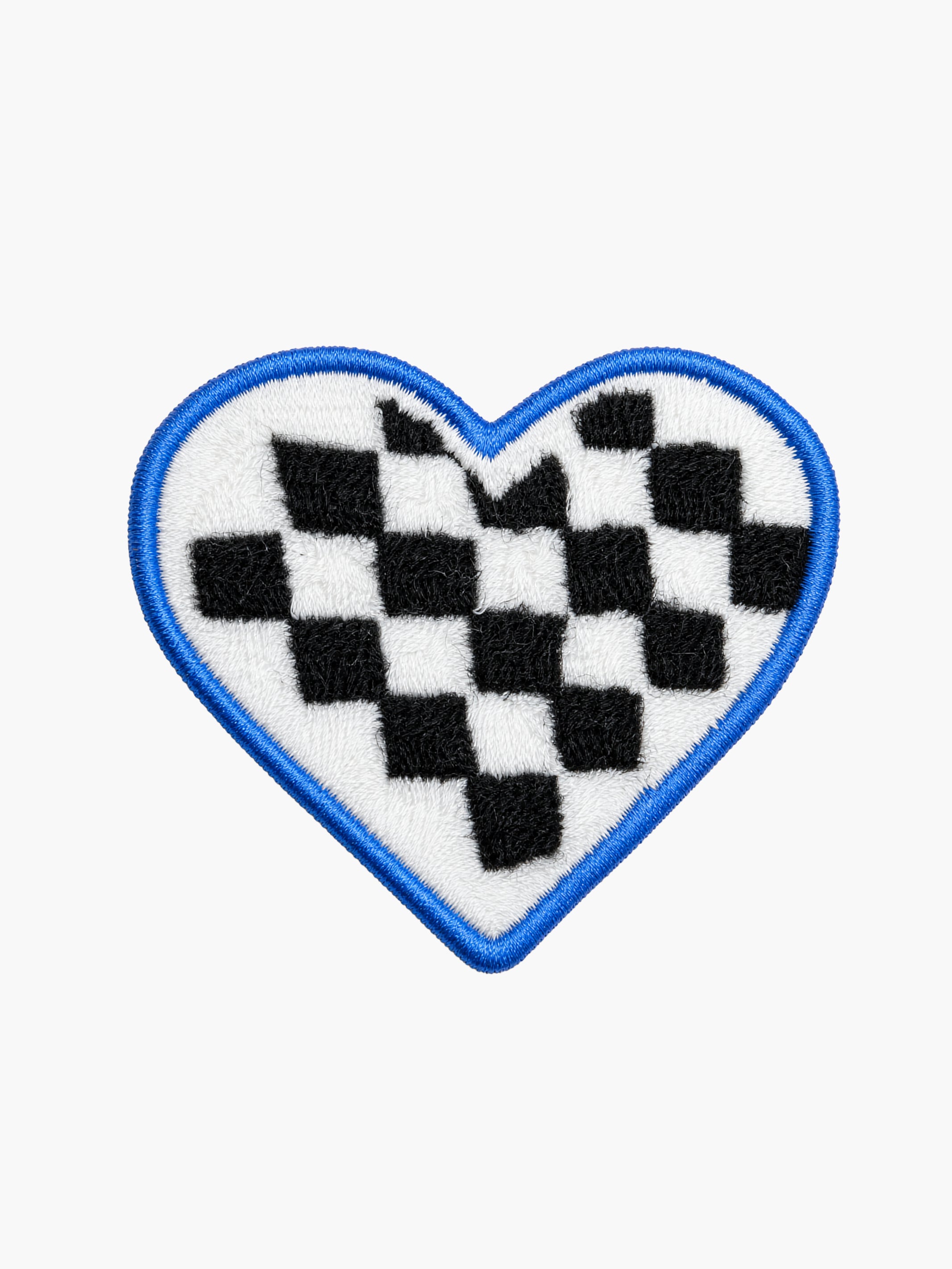 Checkered Heart Patch