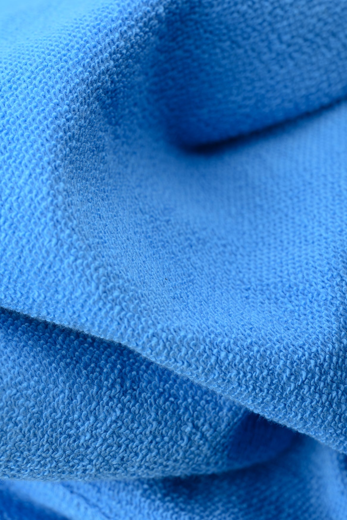 Blue Organic Cotton Kids Hoodie - Essential