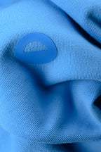 Blue Organic Cotton Kids Hoodie - Essential