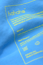 Blue Organic Cotton Kids Hoodie - Customizable