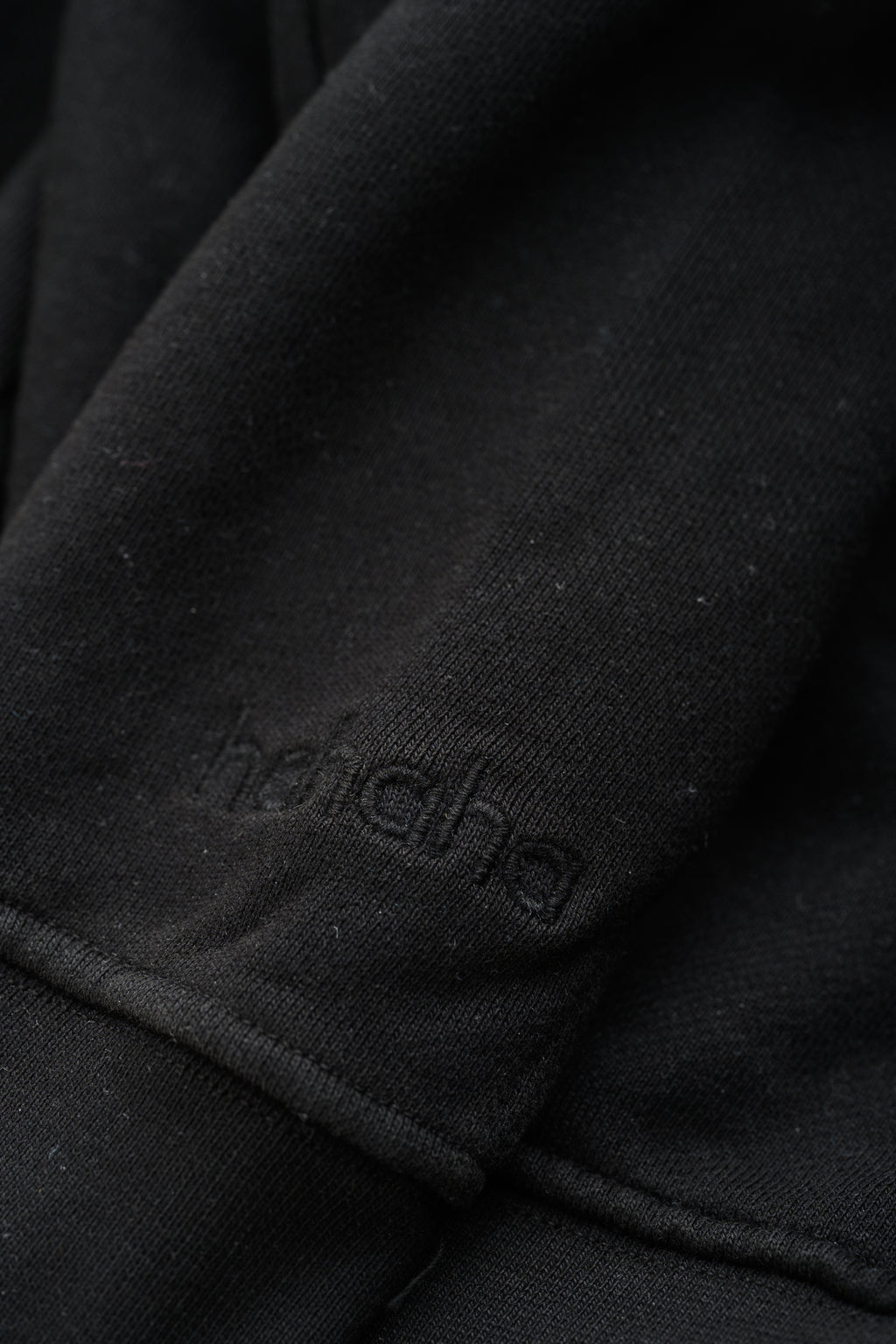 Black Organic Cotton Kids Hoodie - Customizable