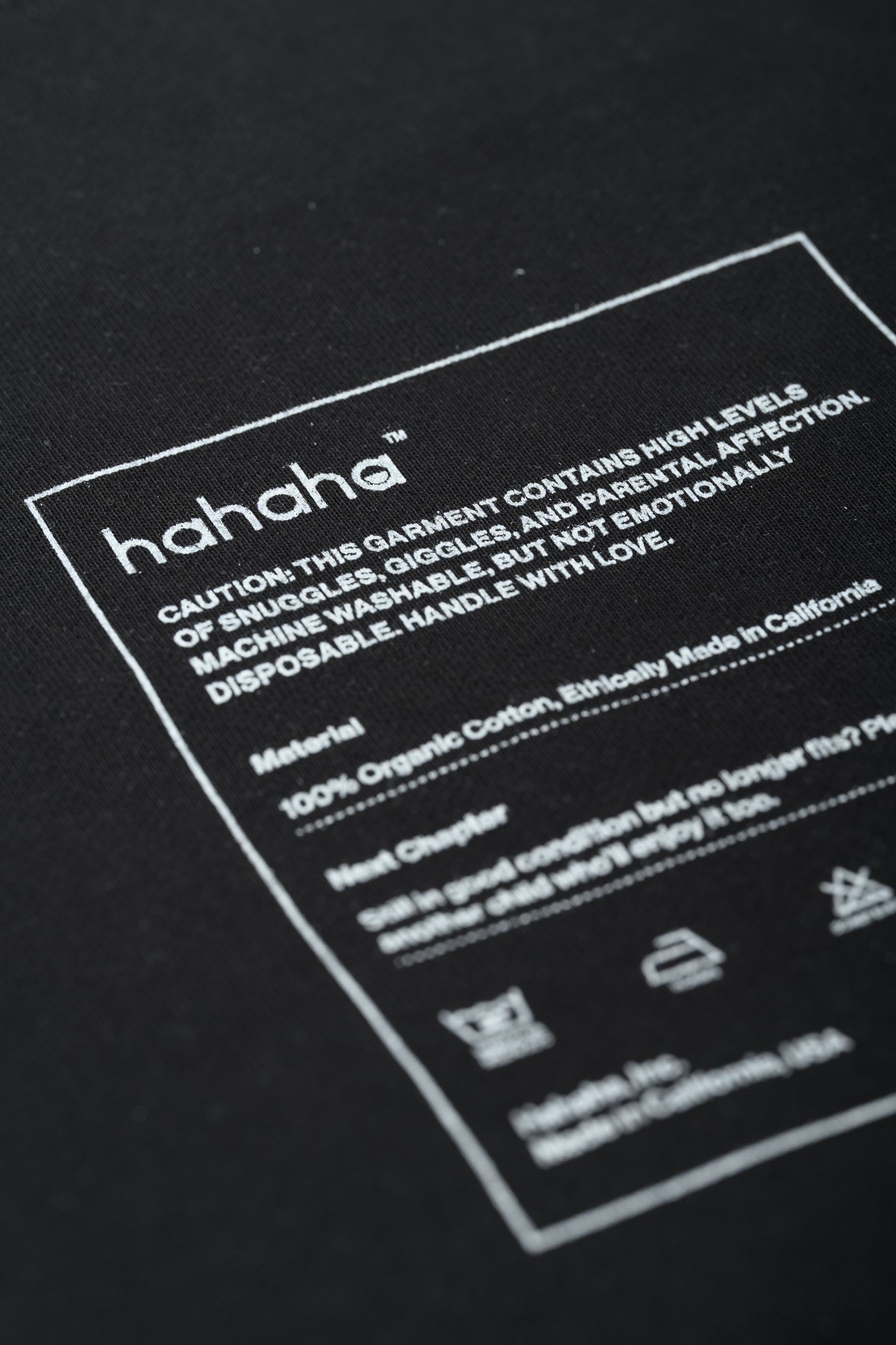 Black Organic Cotton Kids Hoodie - Customizable