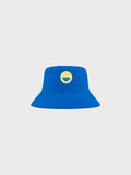 Blue Organic Cotton Bucket Hat