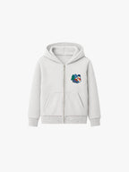Organic Cotton Kids Zip-up Jacket - Customizable