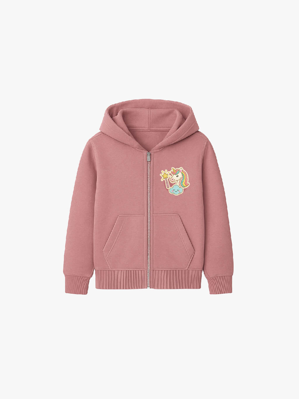 Organic Cotton Kids Zip-up Jacket - Customizable