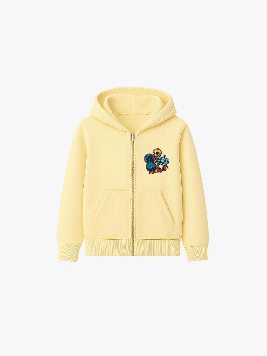 Organic Cotton Kids Zip-up Jacket - Customizable