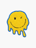 melting smiley patch