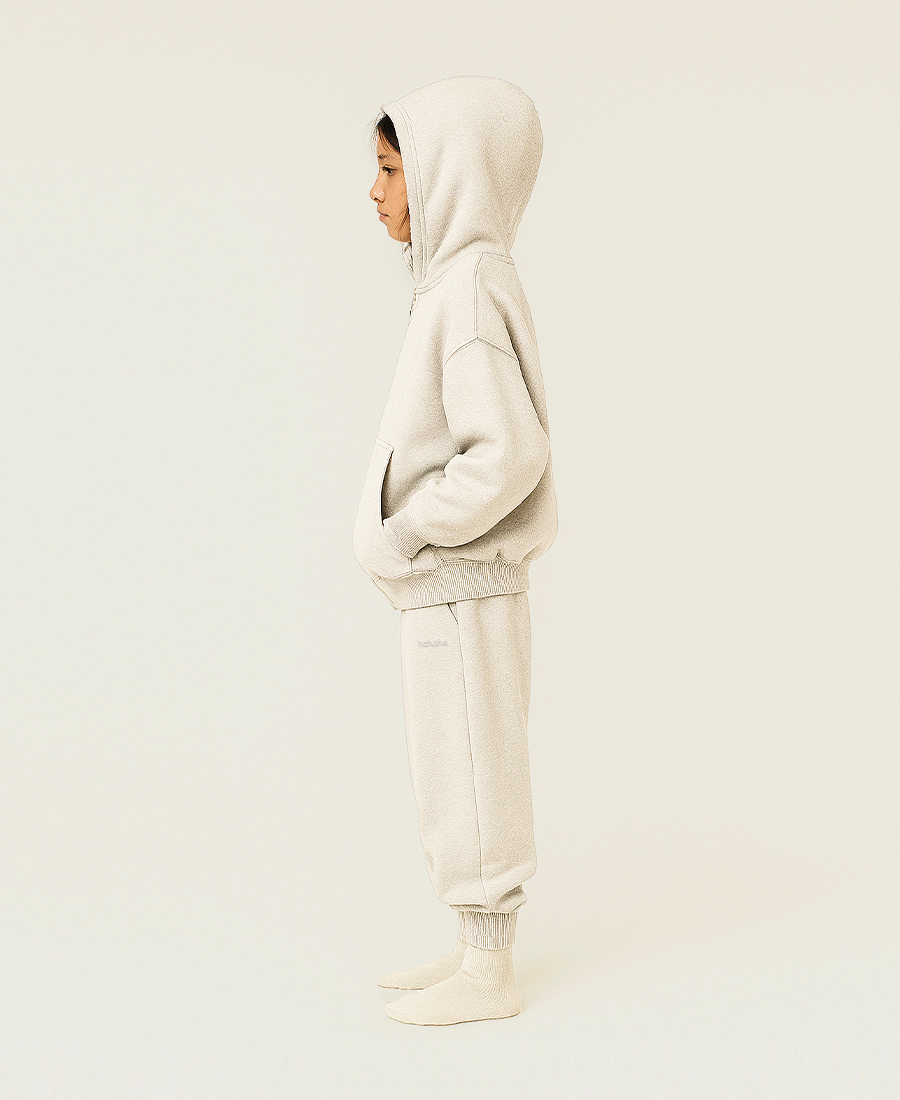 Organic Cotton Kids Zip-up Jacket - Essential