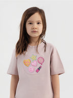 Girl Power Patch Set worn on a kids hoodie