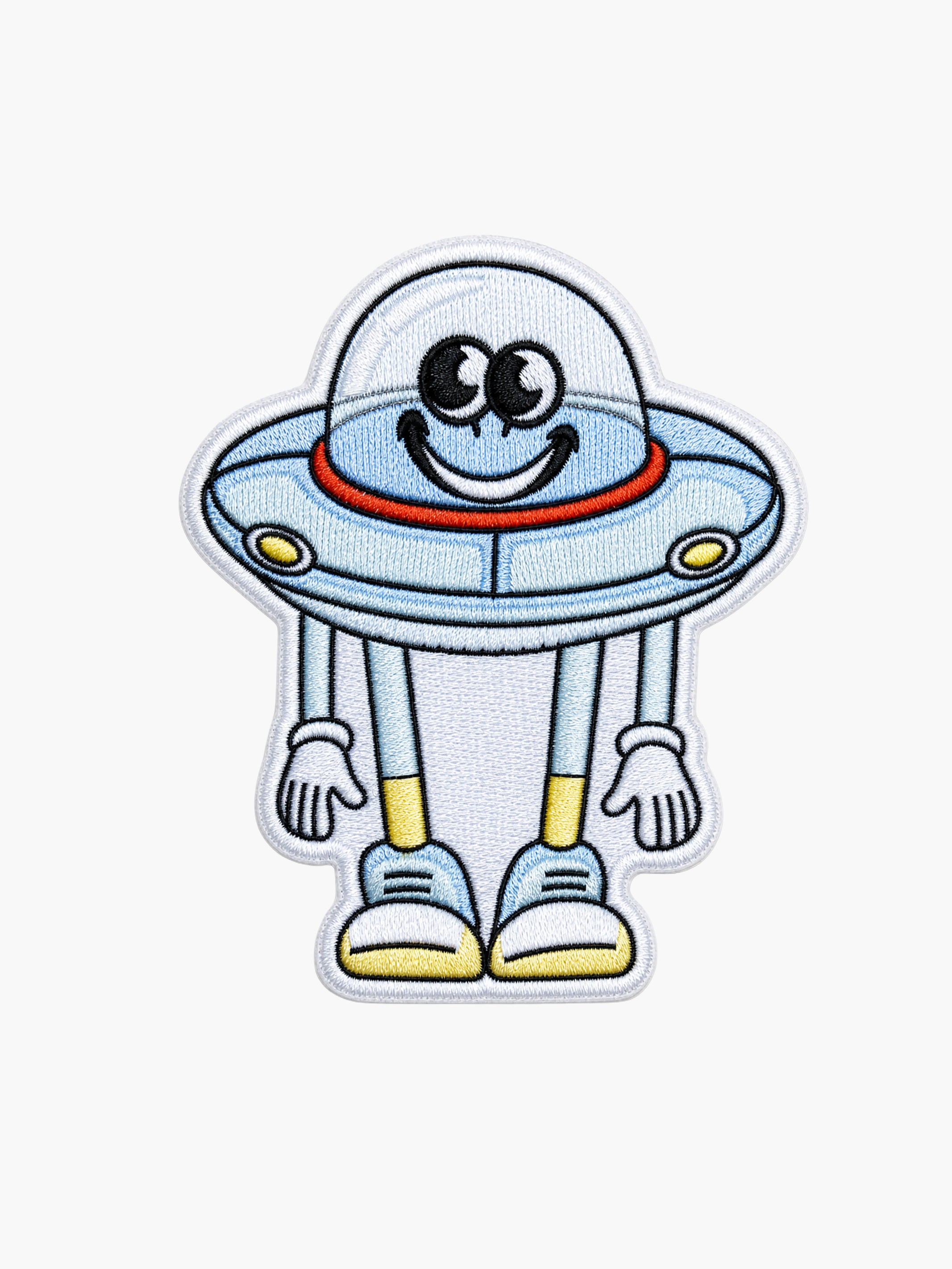 Smiley UFO Patch