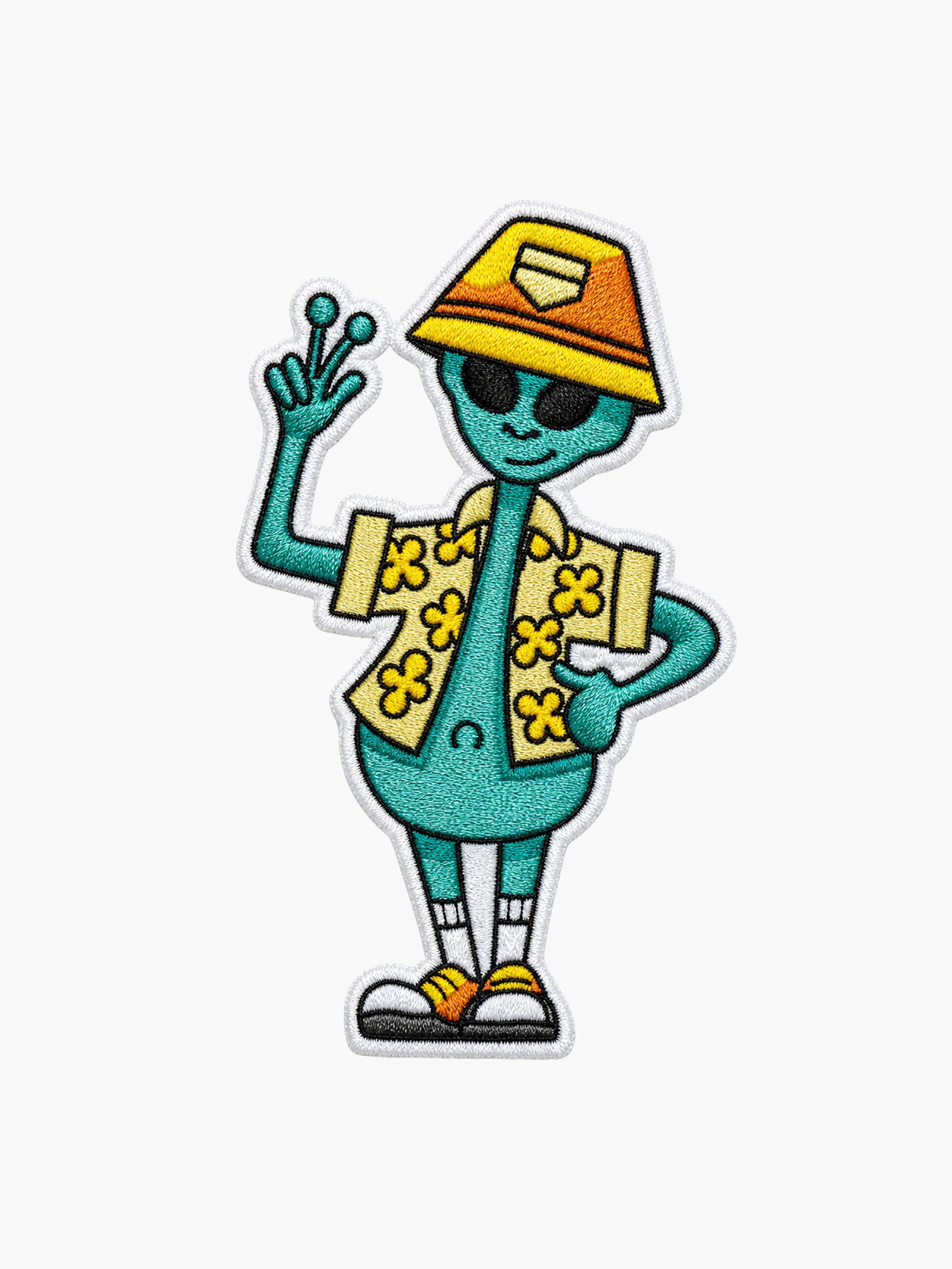 Tourist Alien Patch