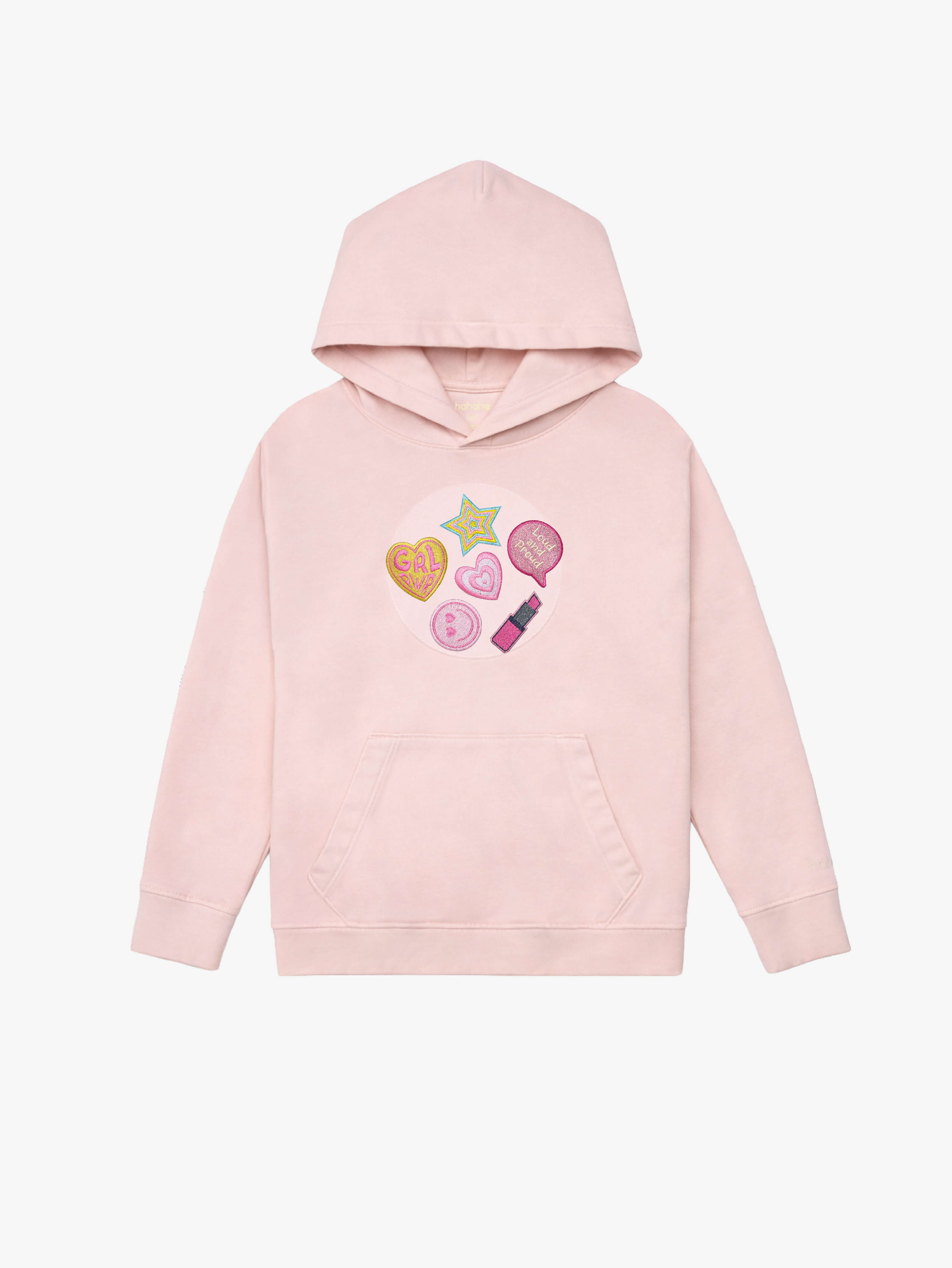 Dirty Pink Organic Cotton Kids Hoodie - Customizable