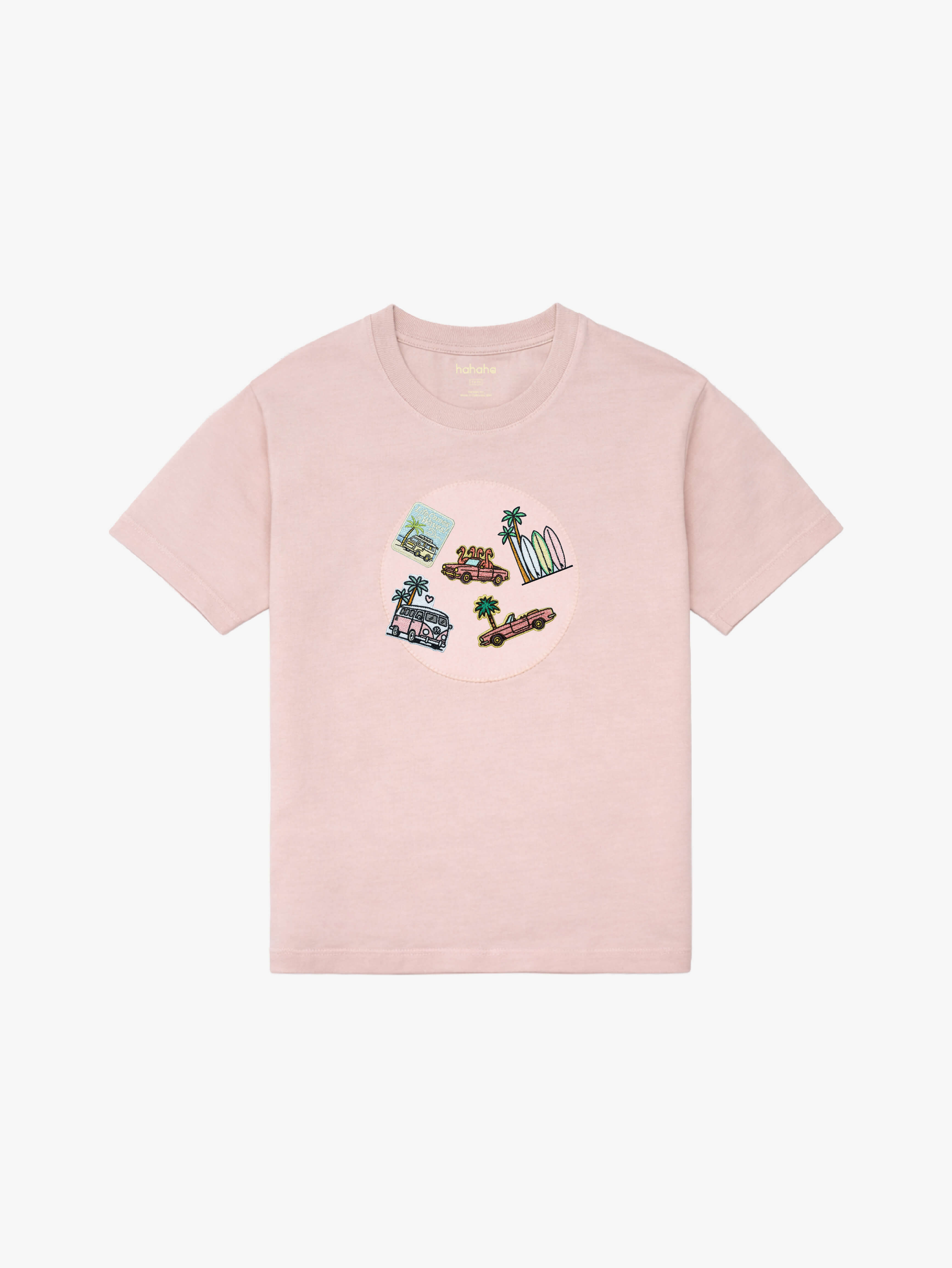 Dirty Pink Organic Cotton Kids Tee - Customizable