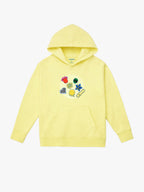 Light Yellow Organic Cotton Kids Hoodie - Customizable