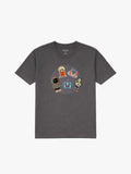 Stone Grey Organic Cotton Kids Tee - Customizable