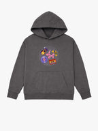 Stone Grey Organic Cotton Kids Hoodie - Customizable