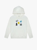 Off-White Organic Cotton Kids Hoodie - Customizable