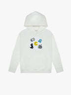 Off-White Organic Cotton Kids Hoodie - Customizable