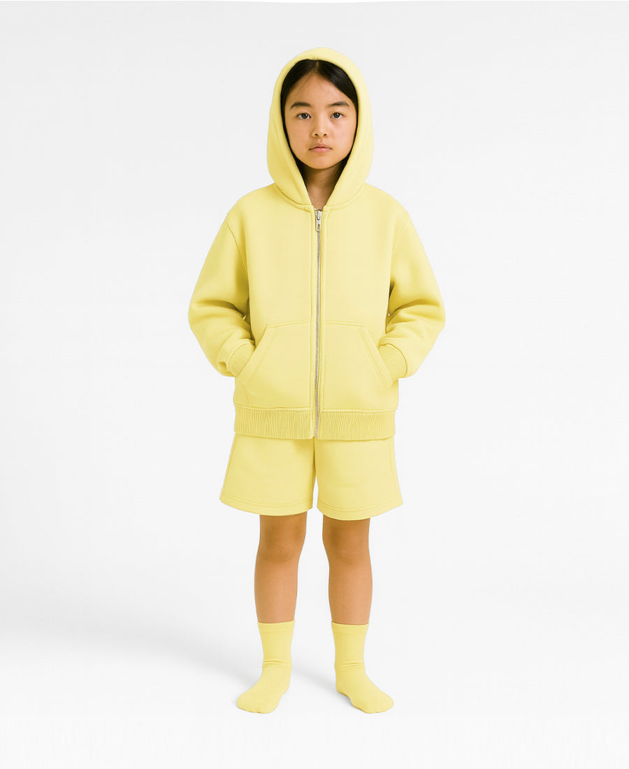 Organic Cotton Kids Zip-up Jacket - Essential