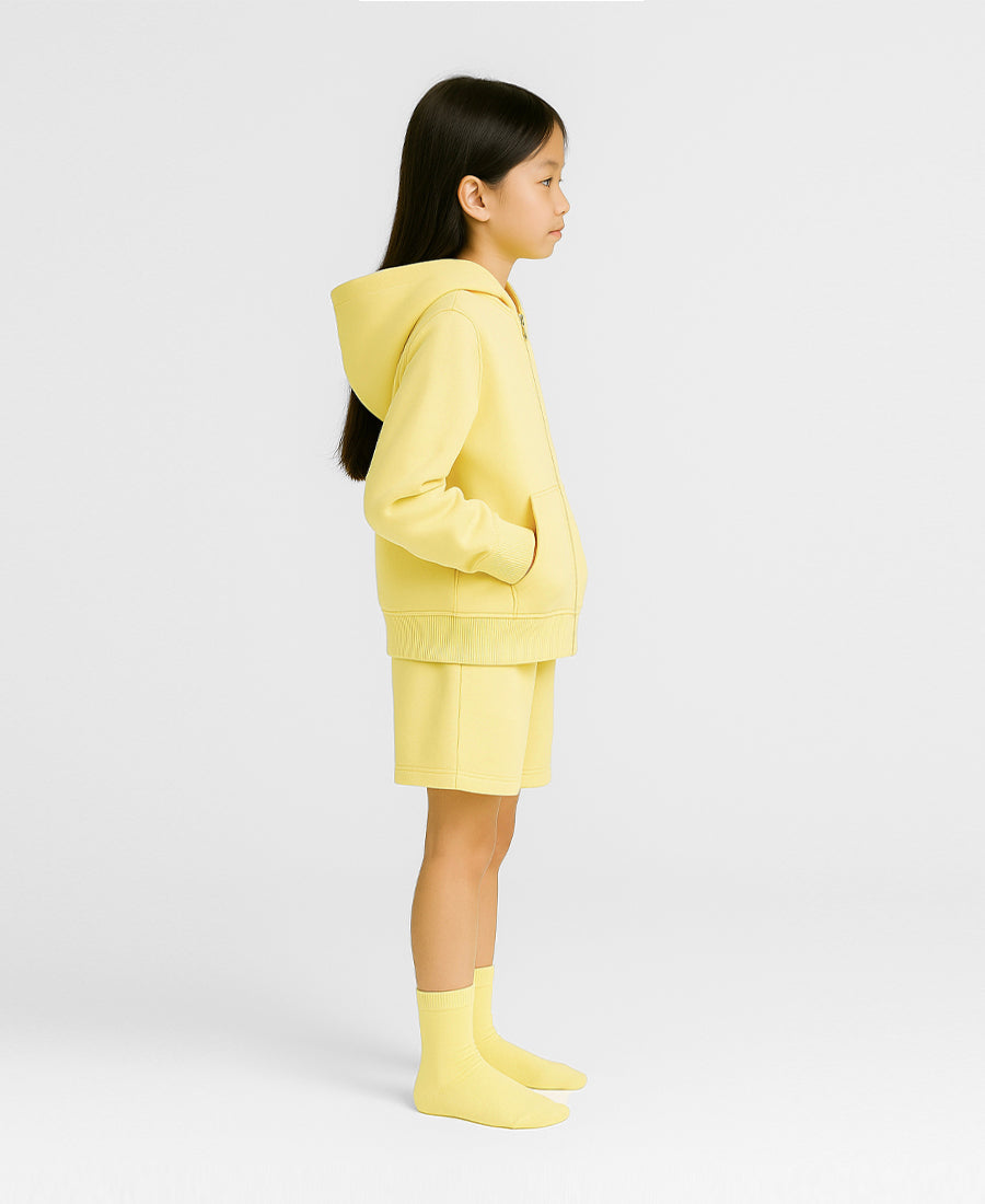 Organic Cotton Kids Zip-up Jacket - Essential