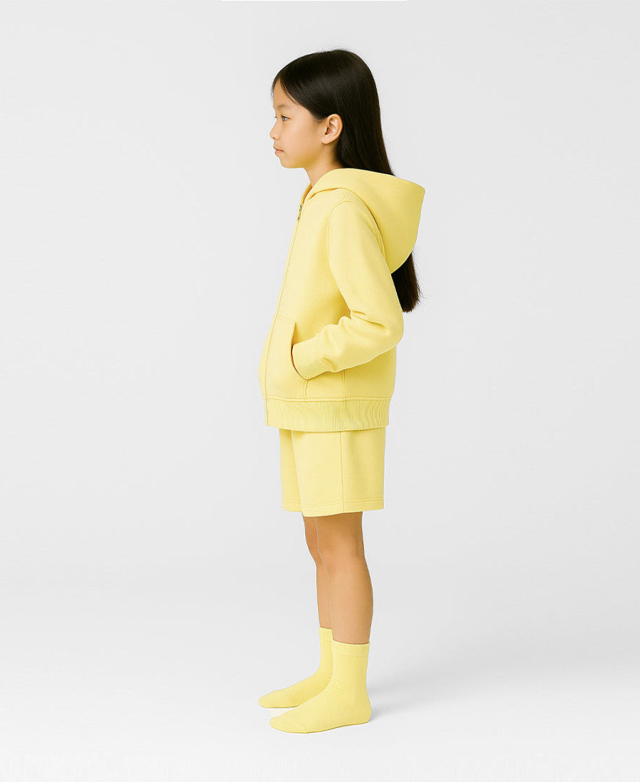 Organic Cotton Kids Zip-up Jacket - Essential