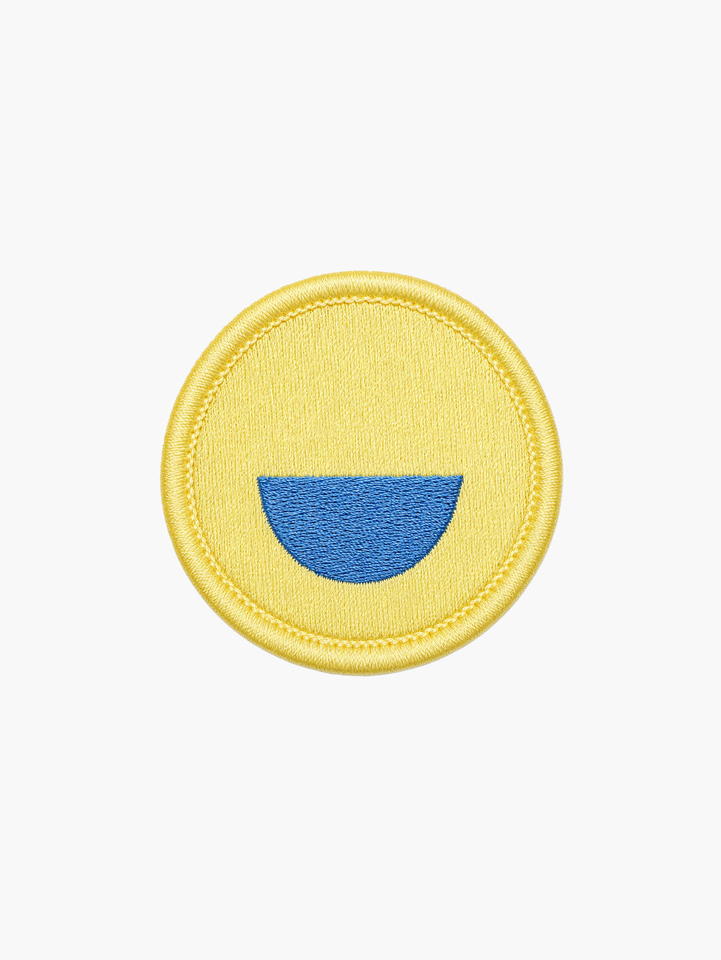 Yellow Smiley Patch