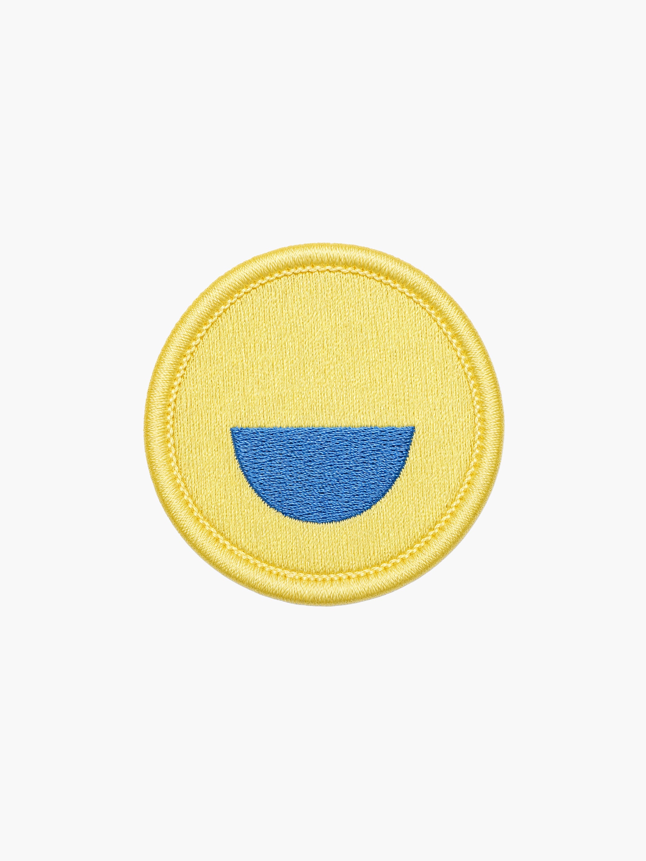 Yellow Smiley Patch