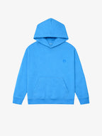 Blue Organic Cotton Kids Hoodie - Essential