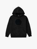 Black Organic Cotton Kids Hoodie - Customizable