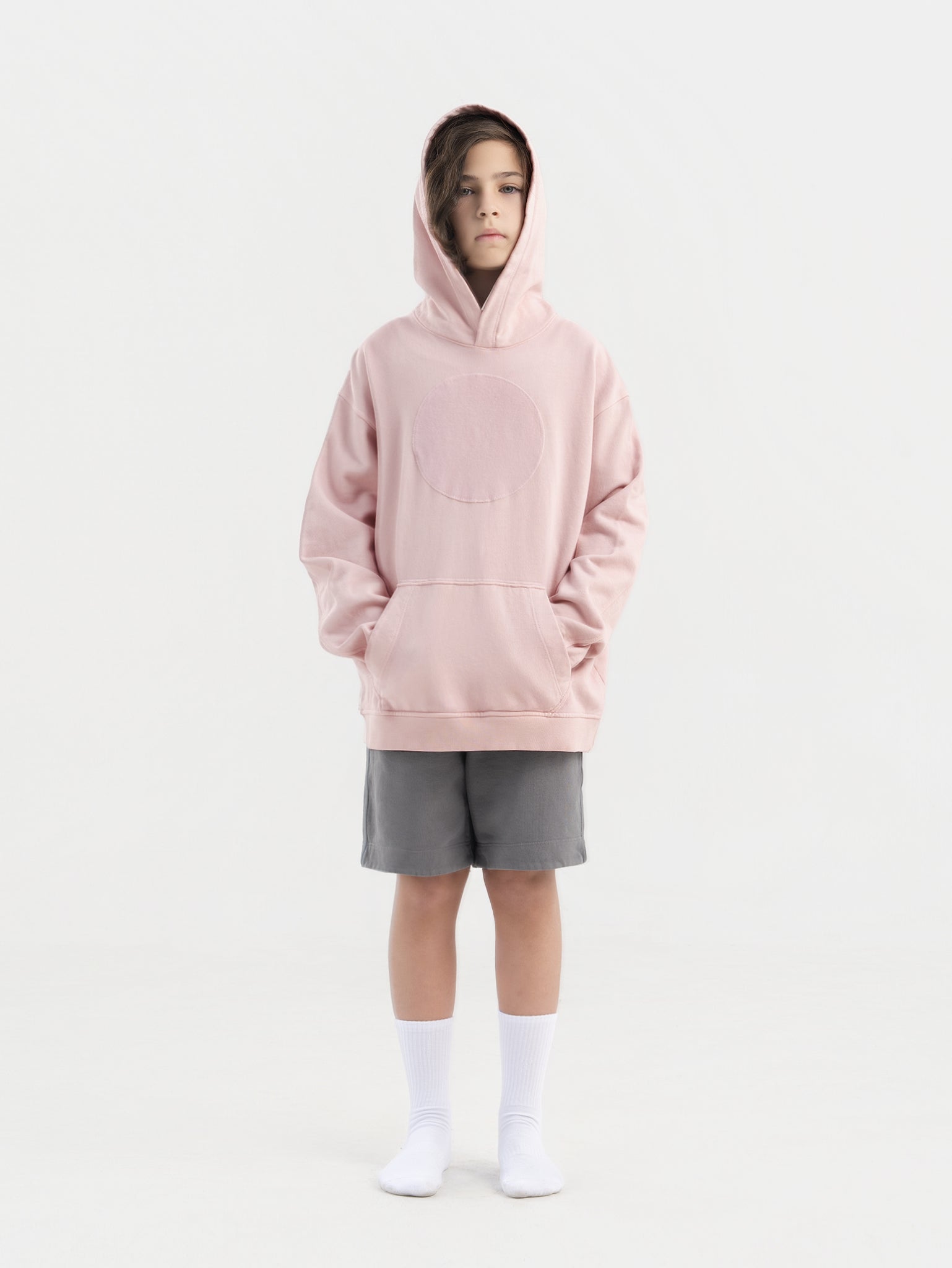Dirty Pink Organic Cotton Kids Hoodie - Customizable