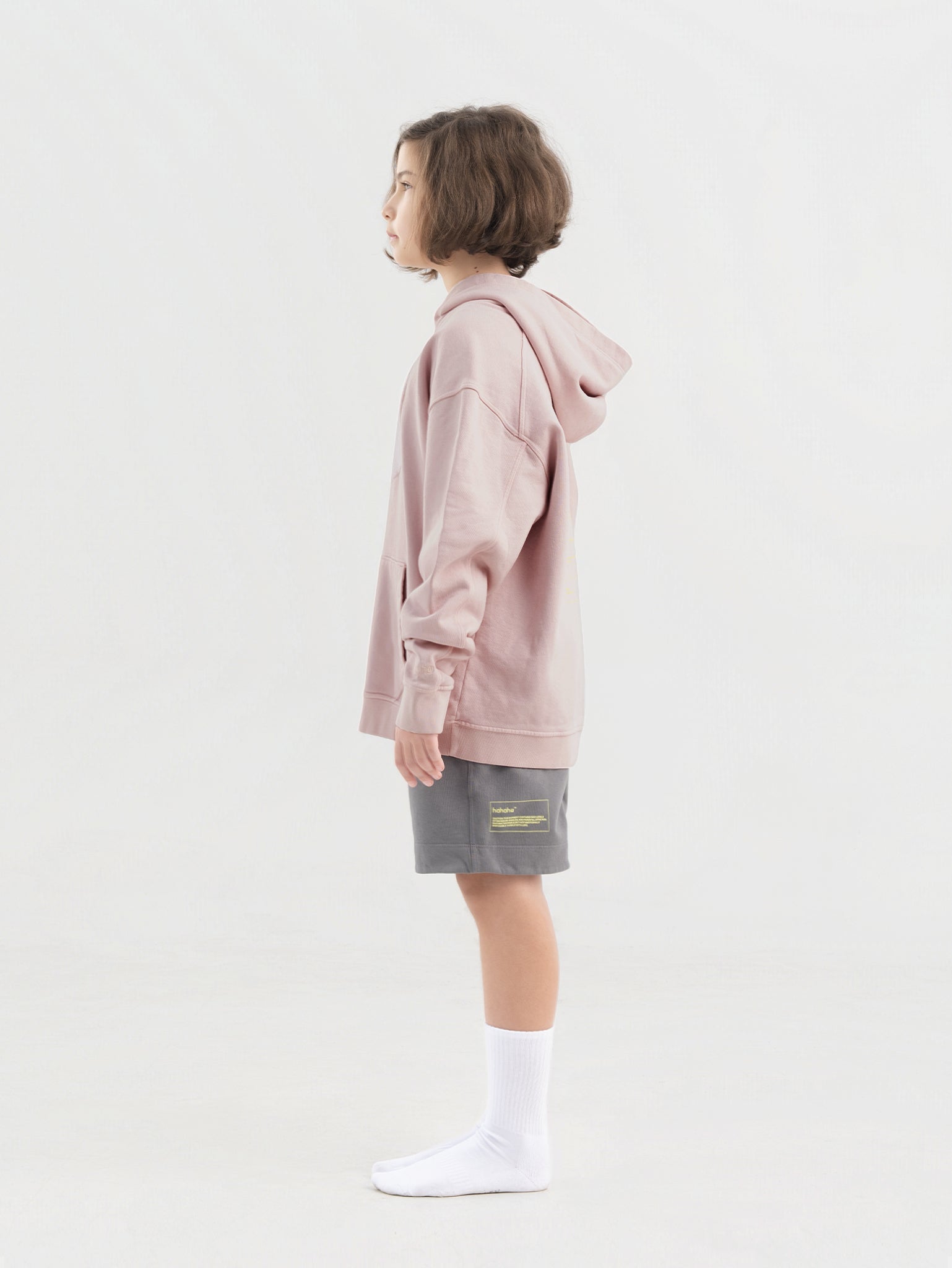 Dirty Pink Organic Cotton Kids Hoodie - Customizable