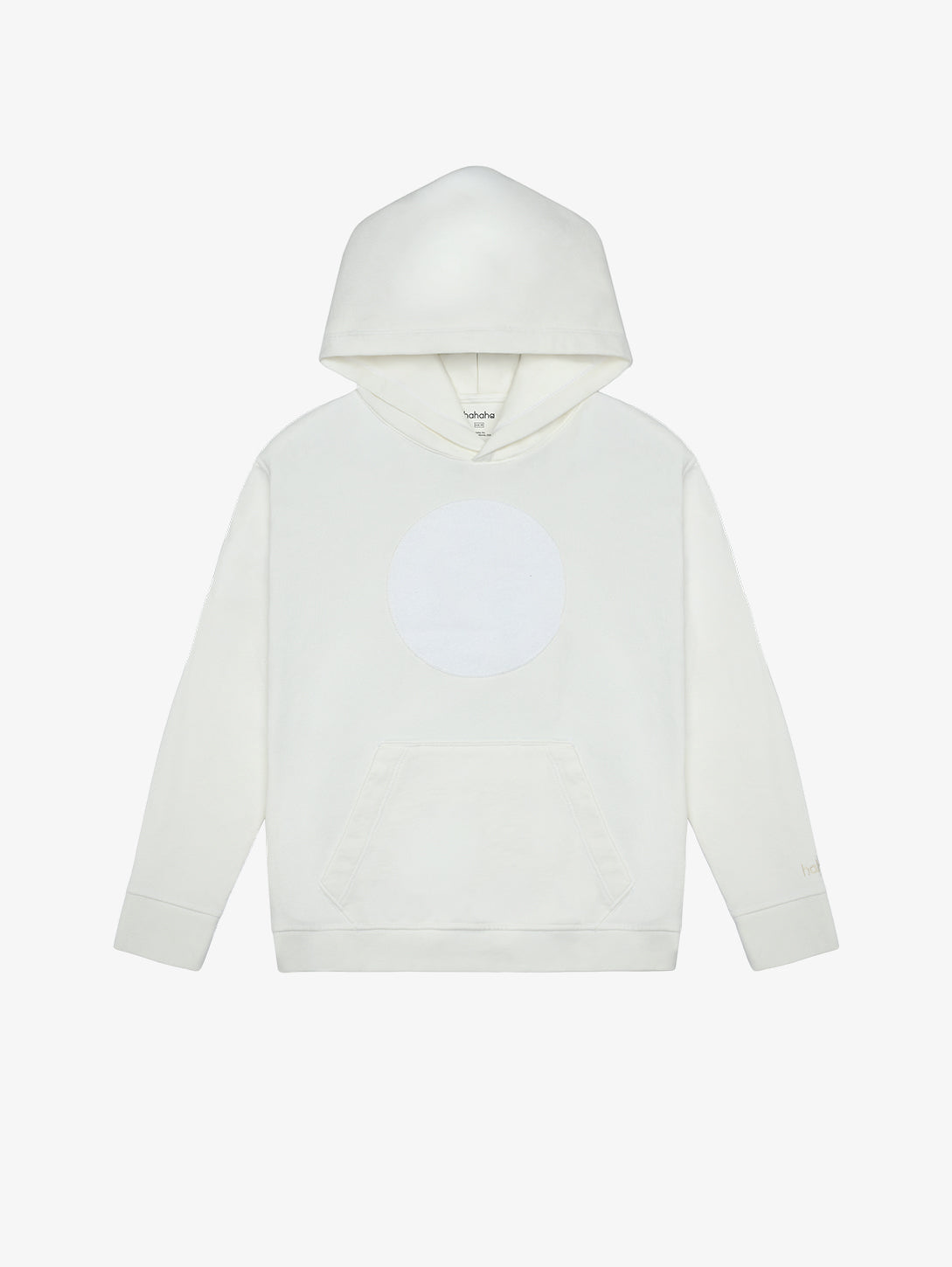 Off-White Organic Cotton Kids Hoodie - Customizable