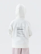 Off-White Organic Cotton Kids Zip-Up Jacket - Customizable