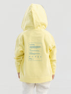 Light Yellow Organic Cotton Kids Zip-Up Jacket - Essential