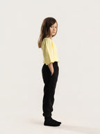 Black Organic Cotton Kids Joggers - Essential