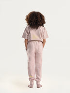 Dirty Pink Organic Cotton Kids Joggers - Essential