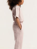 Dirty Pink Organic Cotton Kids Joggers - Essential