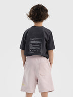 Dirty Pink Organic Cotton Kids Shorts - Essential