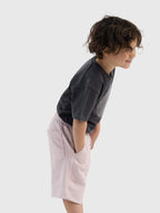 Dirty Pink Organic Cotton Kids Shorts - Essential