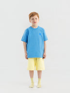 Blue Organic Cotton Kids Tee - Essential