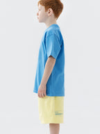 Blue Organic Cotton Kids Tee - Essential