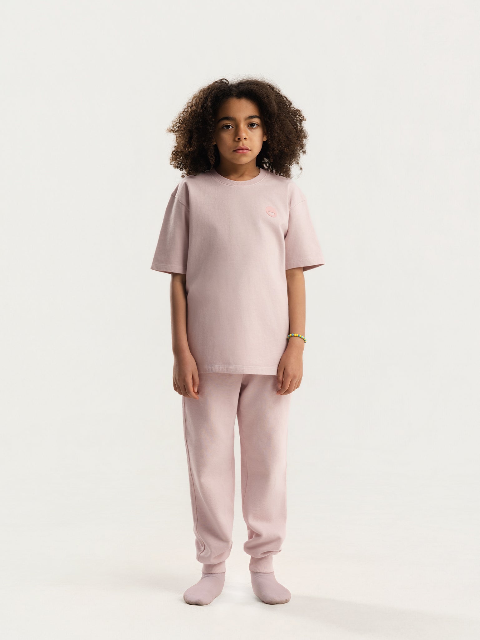 Dirty Pink Organic Cotton Kids Tee - Essential