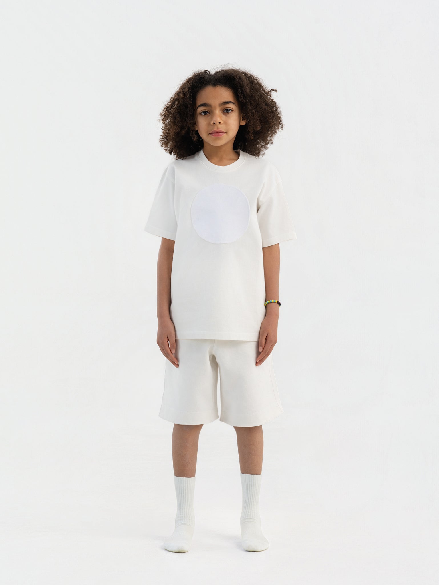 Off-White Organic Cotton Kids Tee - Customizable